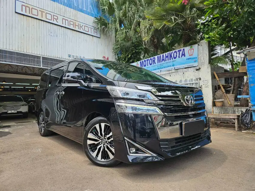 Antik 37 rb KM Vellfire 2.5 G atpm 2020 nik 2019 hitam bagus sekali