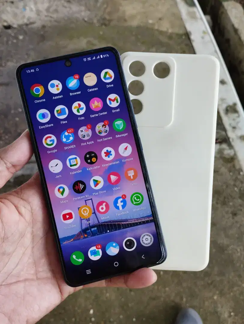 Vivo V25E 16 GB 256 GB AMOLED 4G PLUS NFC KAMERA JERNIH SEGEL