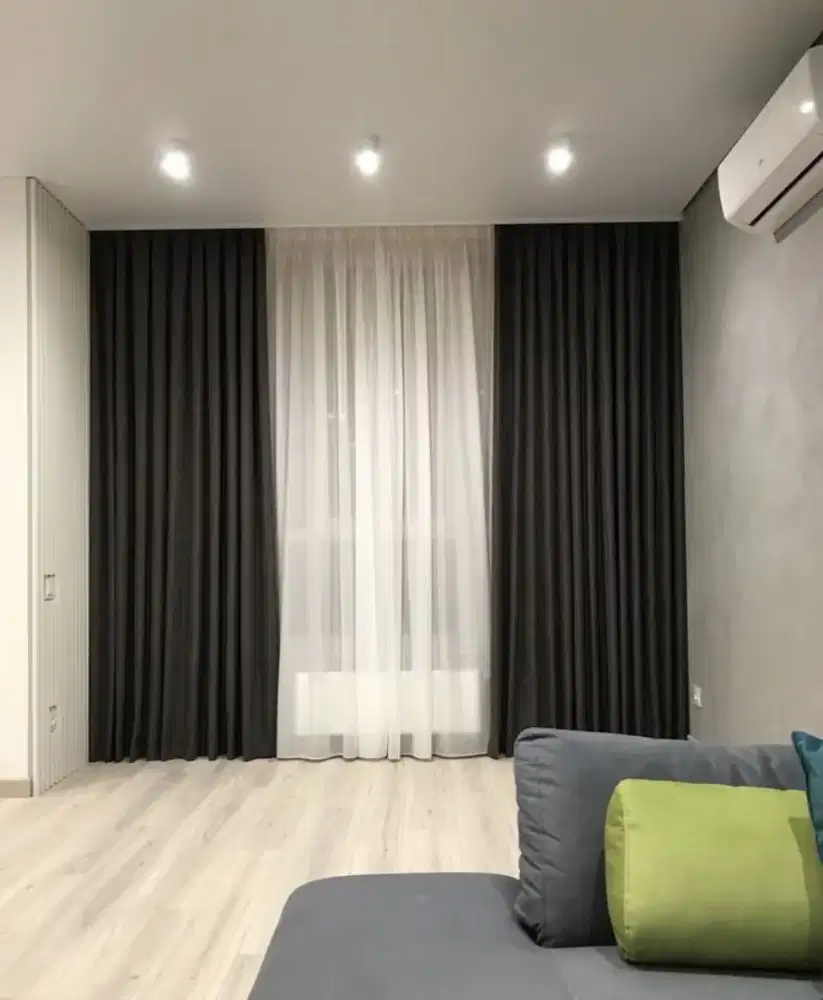 Pasang tirai jendela gorden gordyn roller blind vertikal rollblind viv