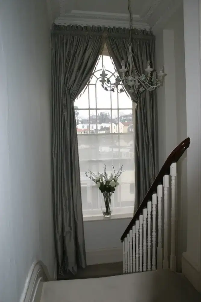 Pasang tirai jendela gorden gordyn roller blind vertikal rollblind viv