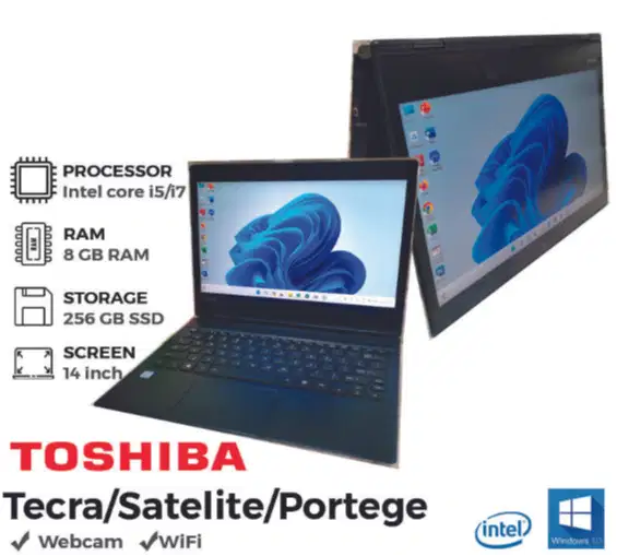 SALE!! TOSHIBA DYNABOOK PORTEGE X20W-E Flip i5 GEN 8 RAM 8-256GB R-RTA