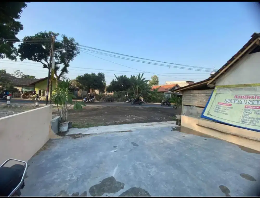 Dijual Tanah pinggir jalan Ds Jemawan JatinOm pinggir jalan klaten Jtm
