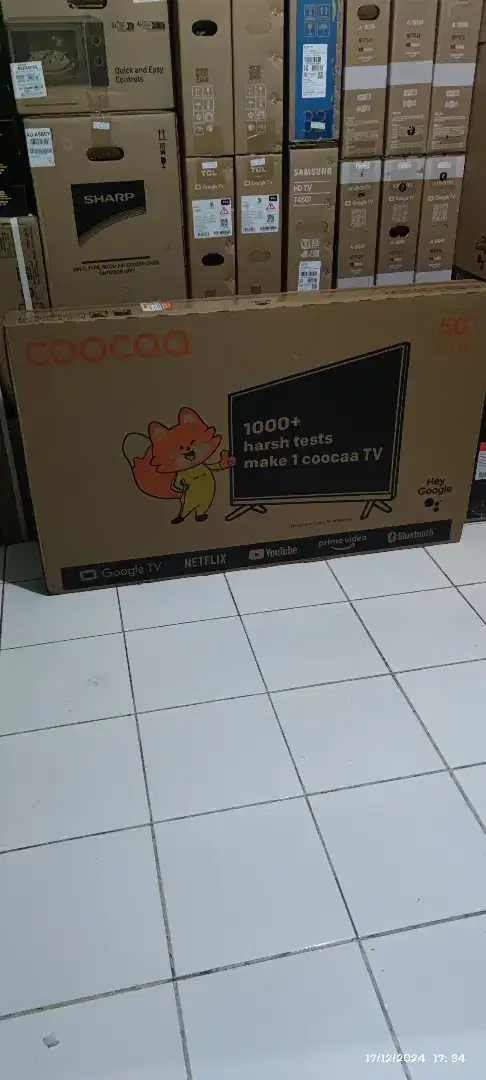 PROMO Led TV Coocaa 50 inch Google Tv