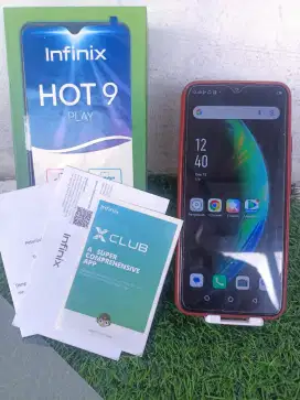 JUAL HP INFINIX HOT 9 PLAY SECOND