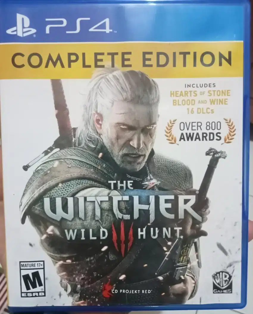 Ps4  The Witcher 3 Wild Hunt Game of The year Edition