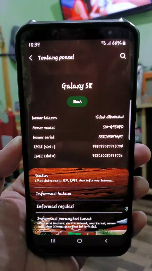 Dijual HP samsung S8 64GB