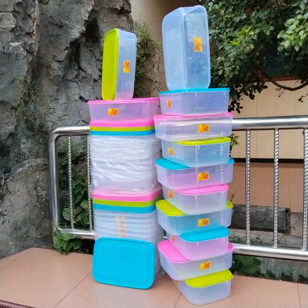 12 Pcs Box / Kotak Plastik 2750 ml