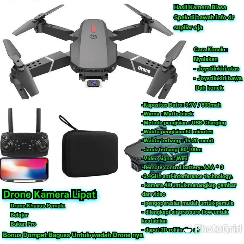 Drone Remote Kamera Drone Untuk PemulaBelajar RC Drone