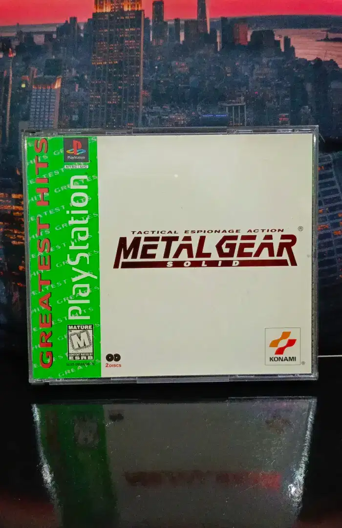 Game PS1 Original METAL GEAR SOLID (1999) USA, VERY RARE ITEM