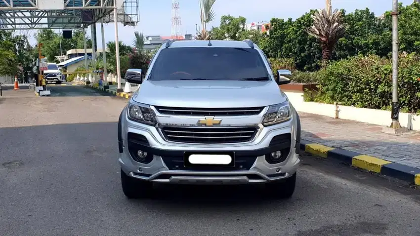 chevrolet trailblazer ltz duramax diesel 2018 silver cash kredit bisa