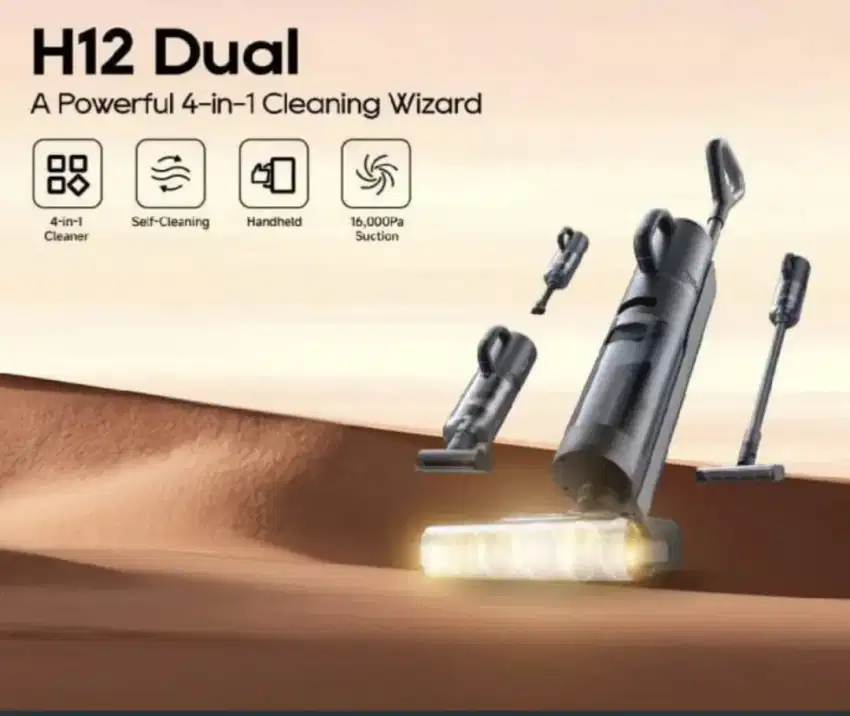 Dreame H12 Dual Wet and Dry |4 in 1 Cordless
Vacuum Cleaner