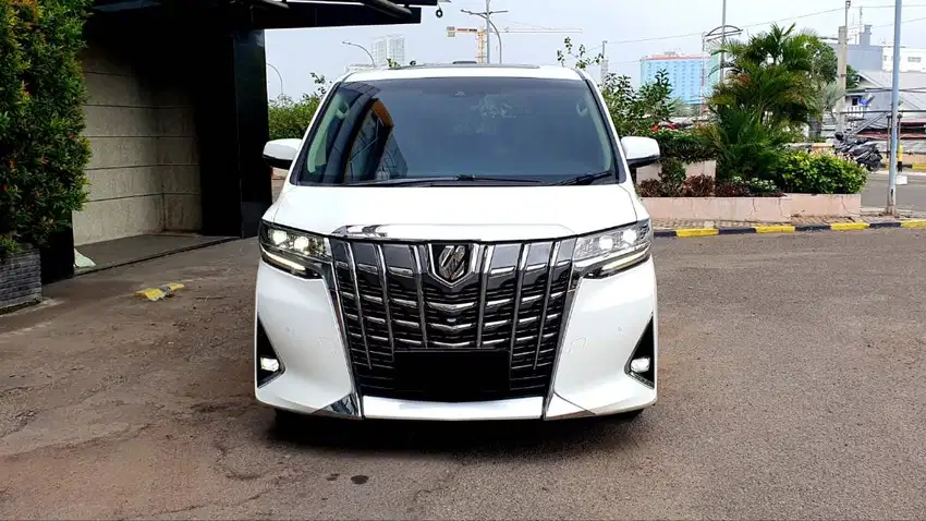 Toyota Alphard 2.5 G ATPM TSS AT White On Beige 2020 Like New Low KM