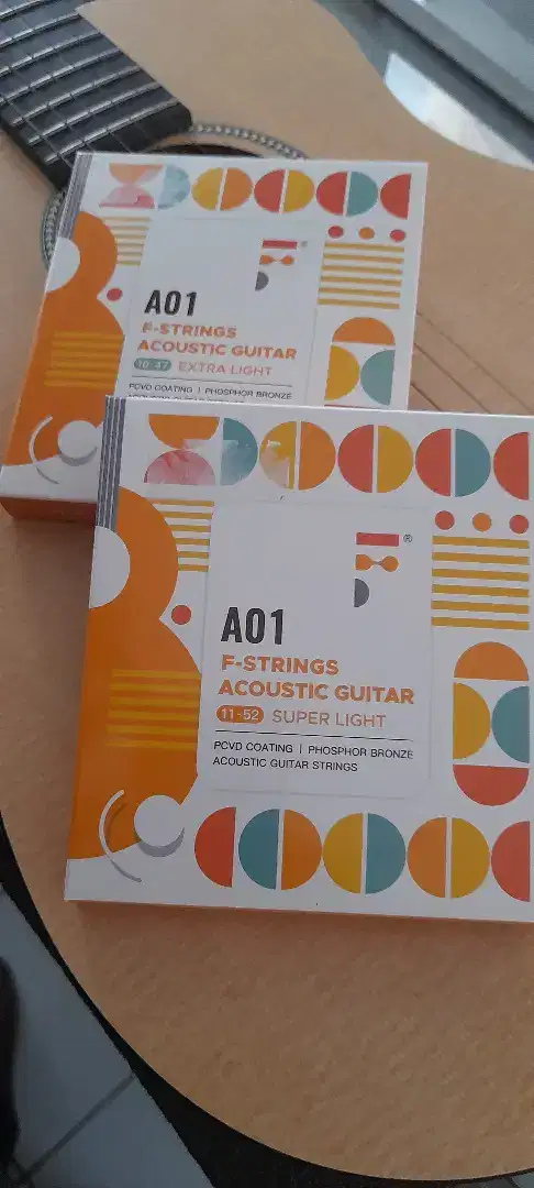 Senar gitar Akustik F-Strings