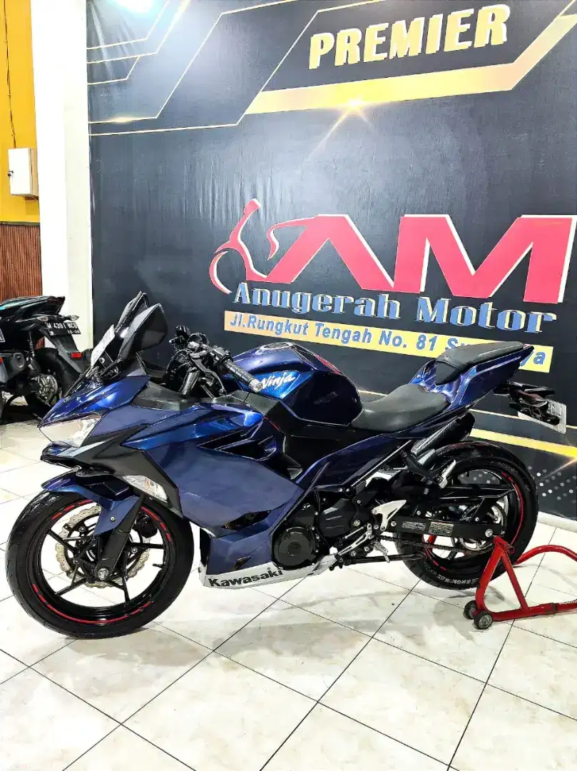 All-New NINJA ABS 250cc 2018 km low 16rb. Anugerah Motor rungkut