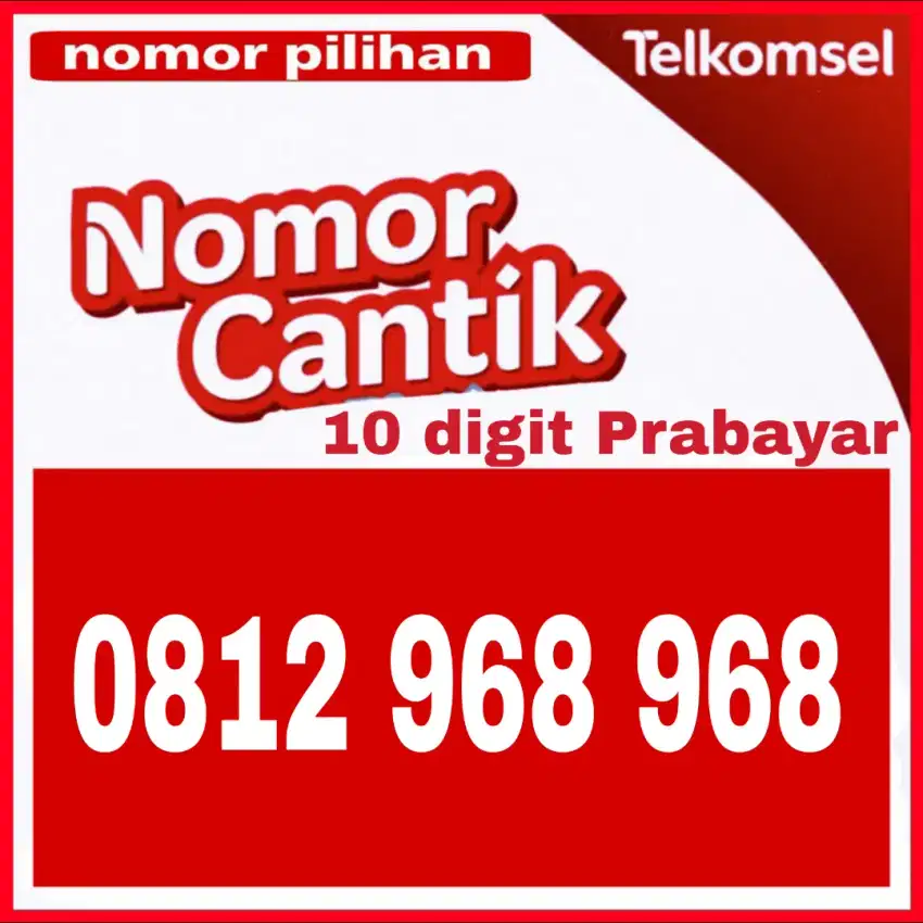 nomor simpati cantik 10 digit