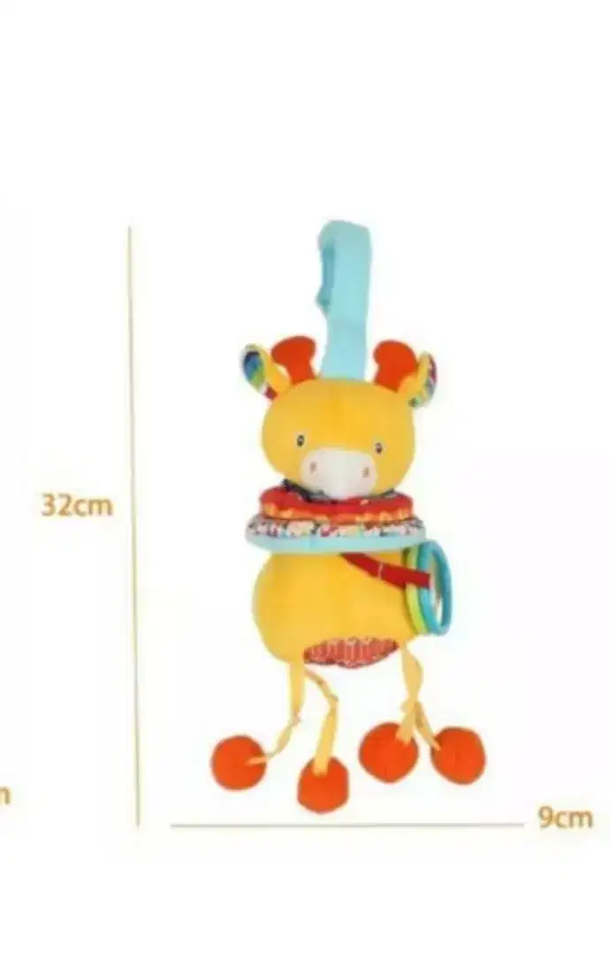 Gantungan musik stroller motif sapi