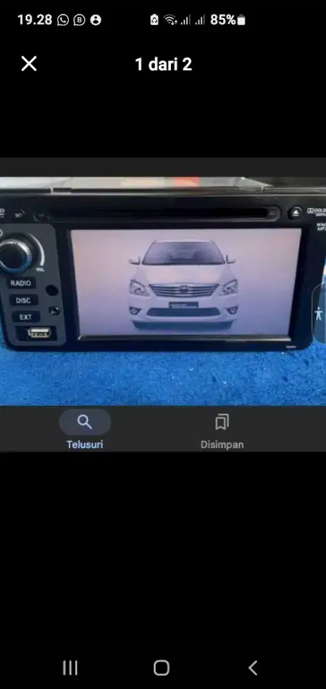 Dijual aja..Head unit seken Ori bw an mbl inova