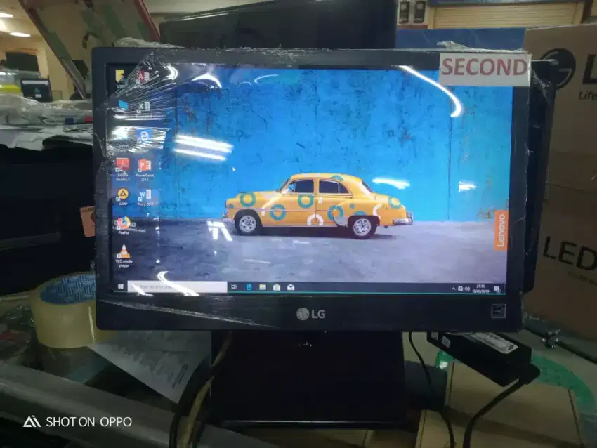 Jual LED MONITOR LG 16inch For Komputer PC ato CCTV Minus dkt