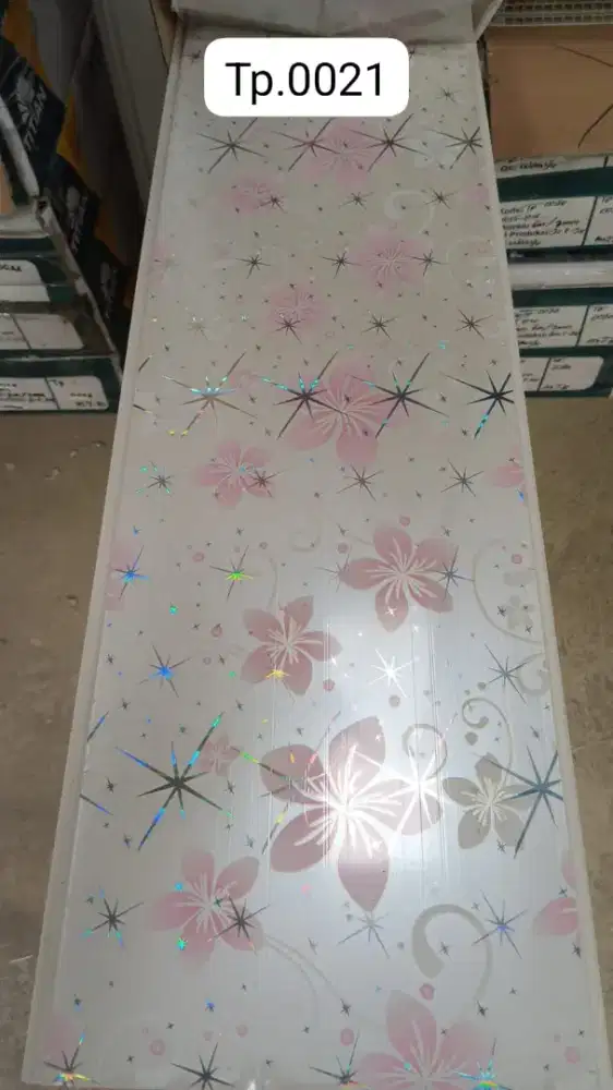 Plafon pvc motif unik