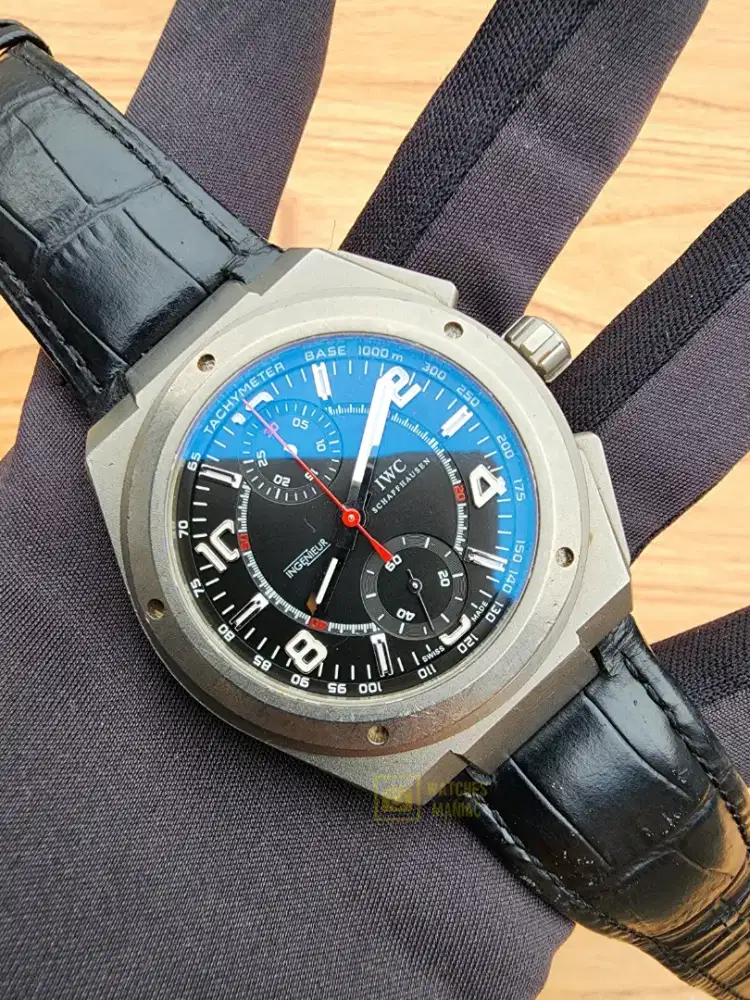 Jam tangan Rare Luxury Original IWC Ingenieur AMG Chronograph Swiss