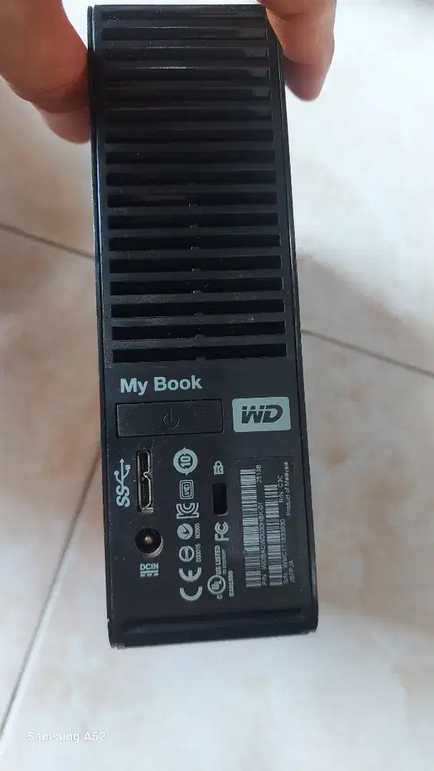 Hd wd 3tb normal bekas