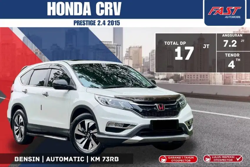 DP 17JT HONDA CRV PRESTIGE 2015 2.4 AT SUNROOF LOW KM.73RB #F1ST