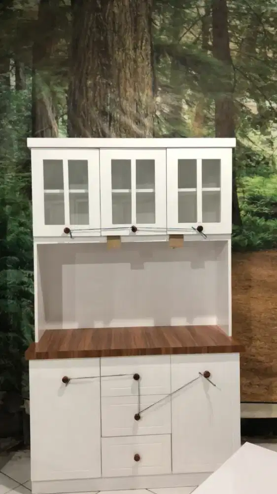 Lemari dapur lengkap untuk isi parabit