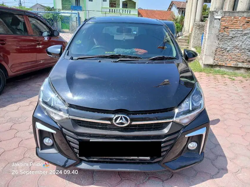 TDP (16JT) Daihatsu AYLA R 1.2 AT 2021 Hitam