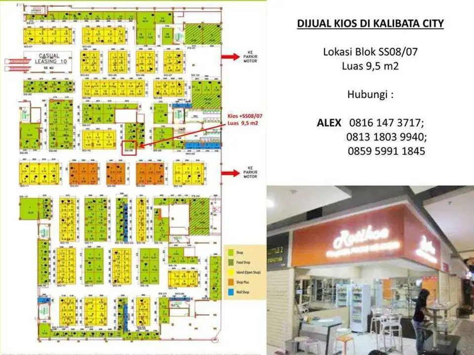 KIOS di Mall Kalibata City