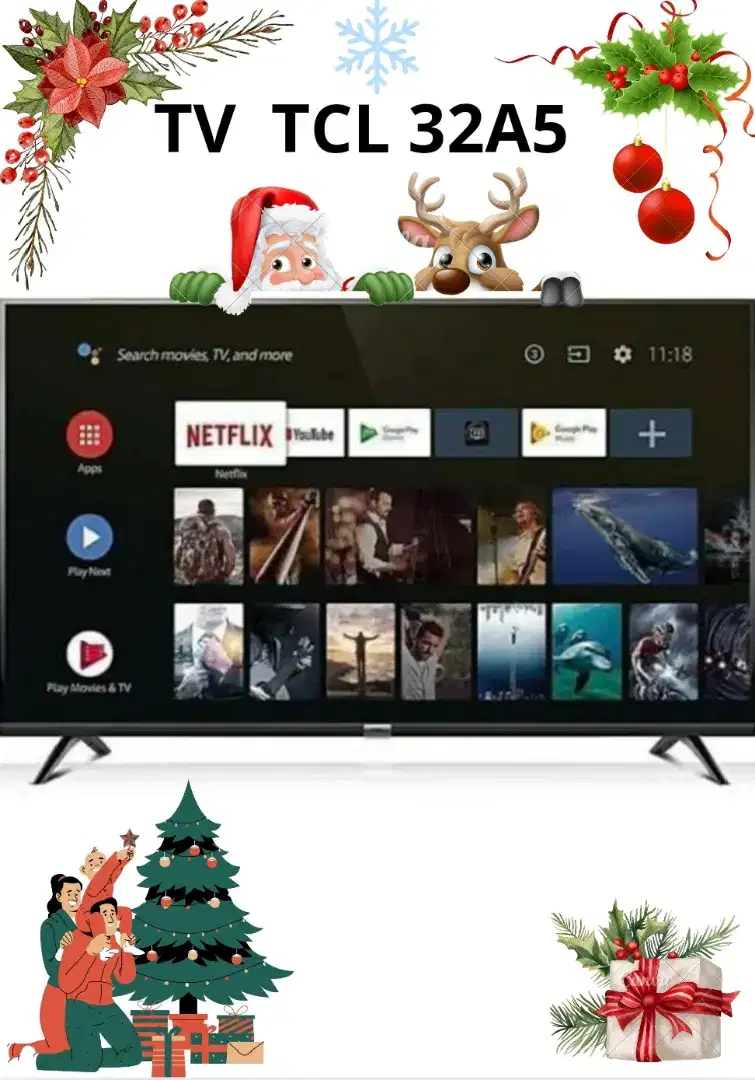 SMART TV OLED ANDROID TCL 32 inch