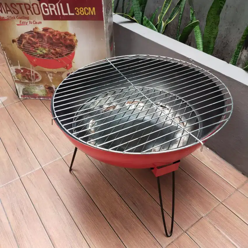 Alat panggangan barbeque / sate diameter 38cm