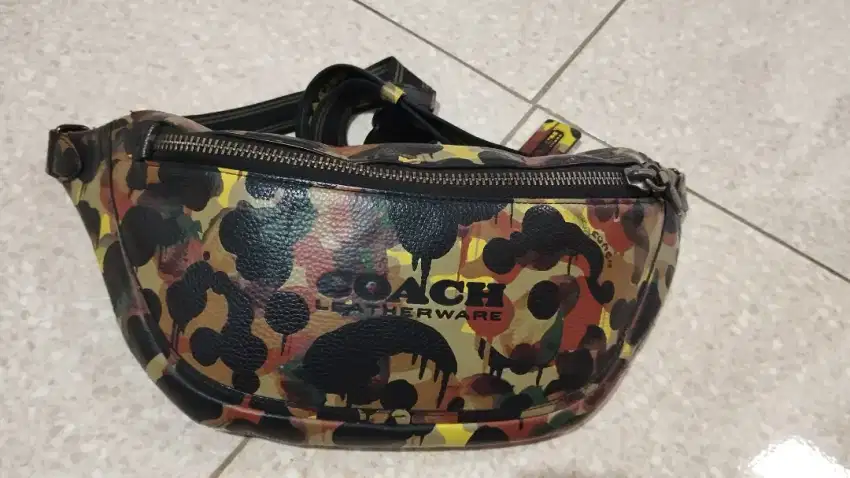 Tas Coach Original Camo Print / Army Pre Loved