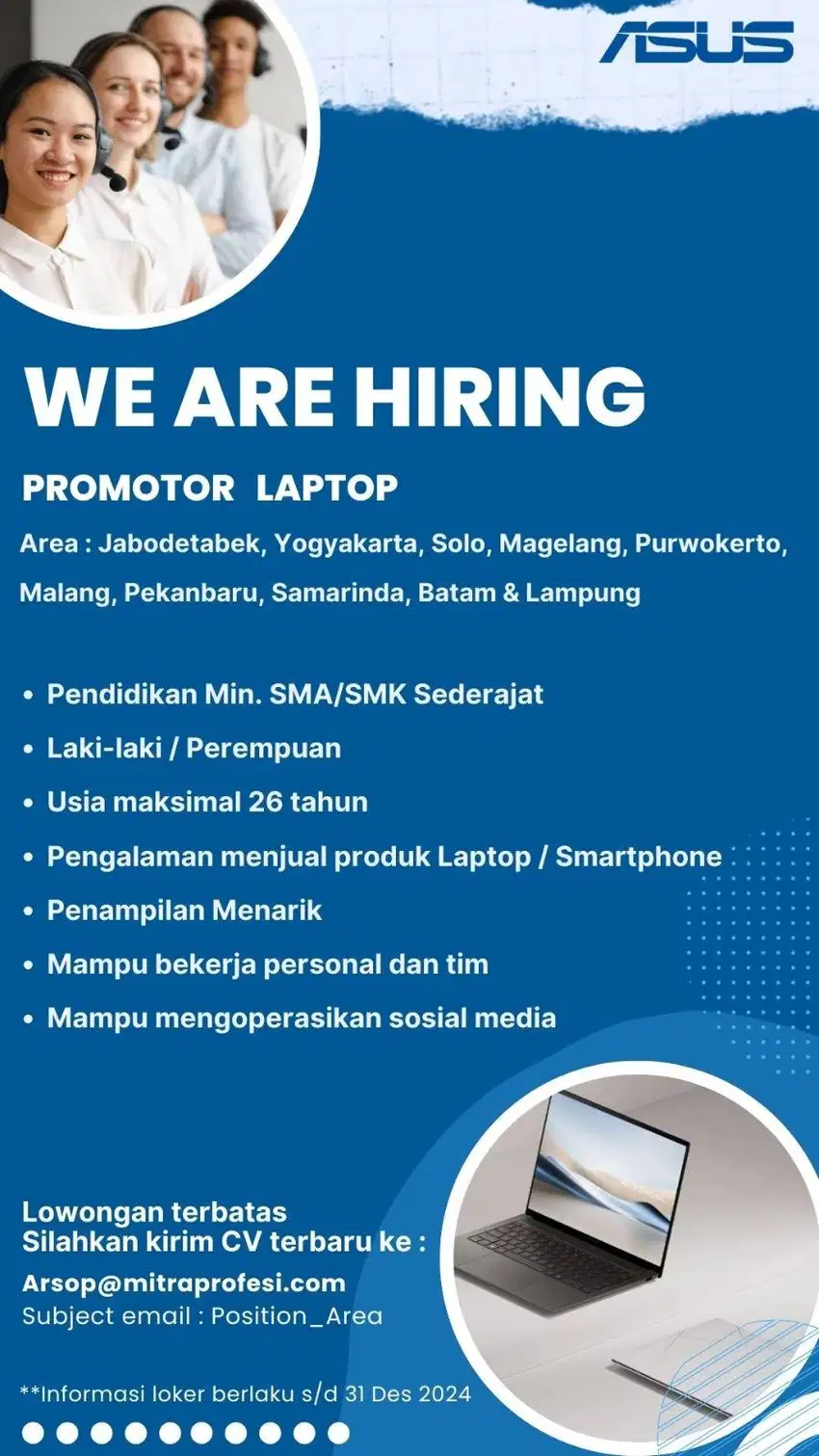 Promotor Laptop