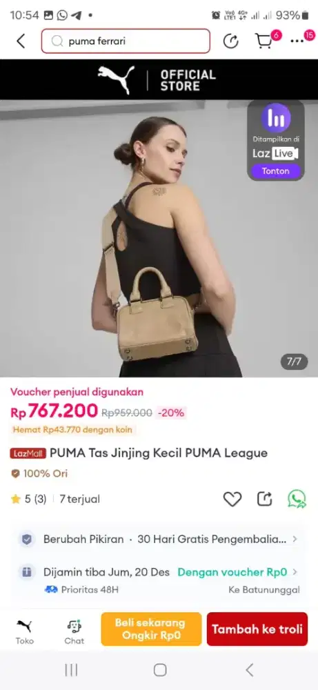 Tas Slempang Wanita