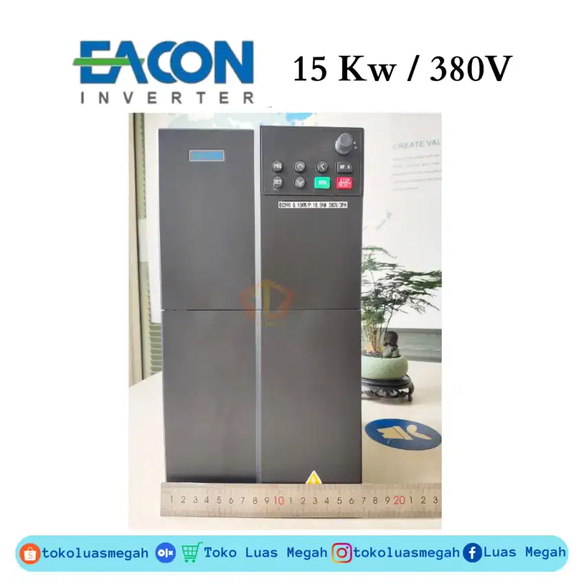 INVERTER EACON Series 590 15 Kw / 3 Phase / 380Volt