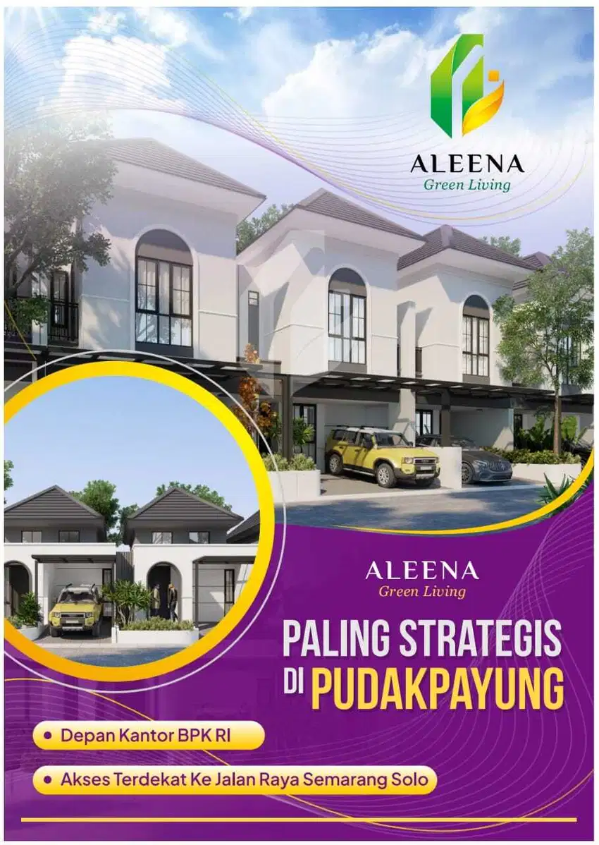 Aleena Green Living Rumah Mewah di Pudakpayung