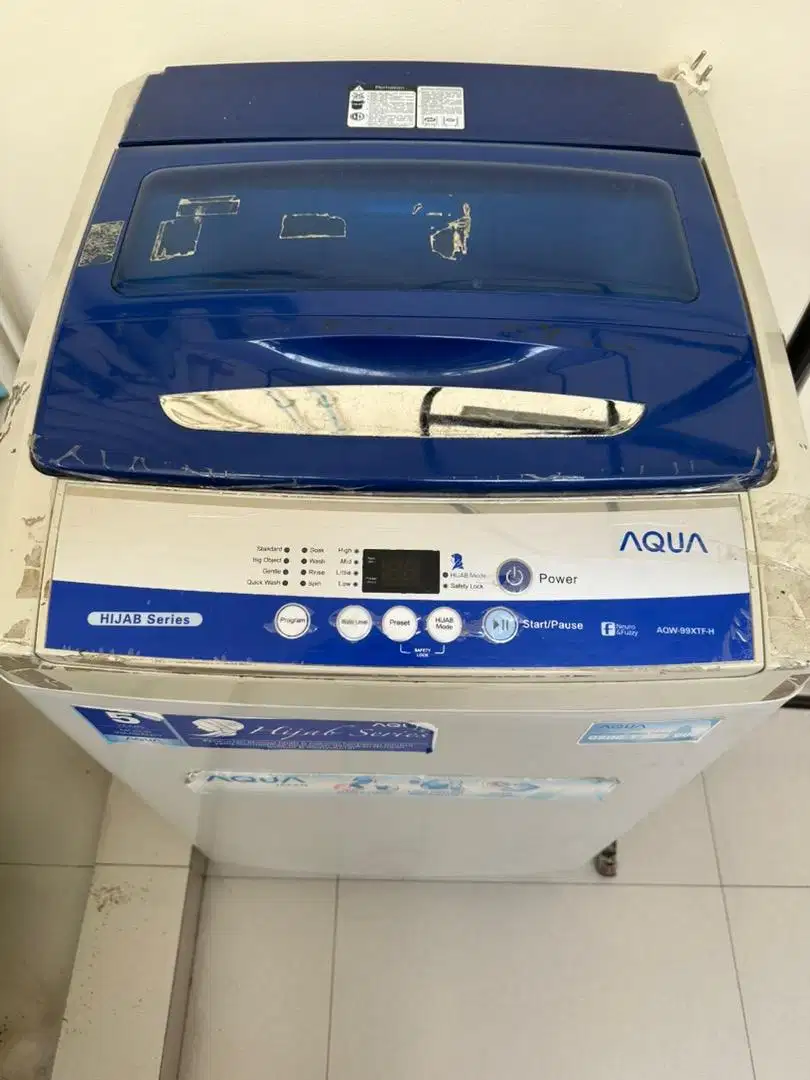 MESIN CUCI AQUA 1 TABUNG 9KG MURAH