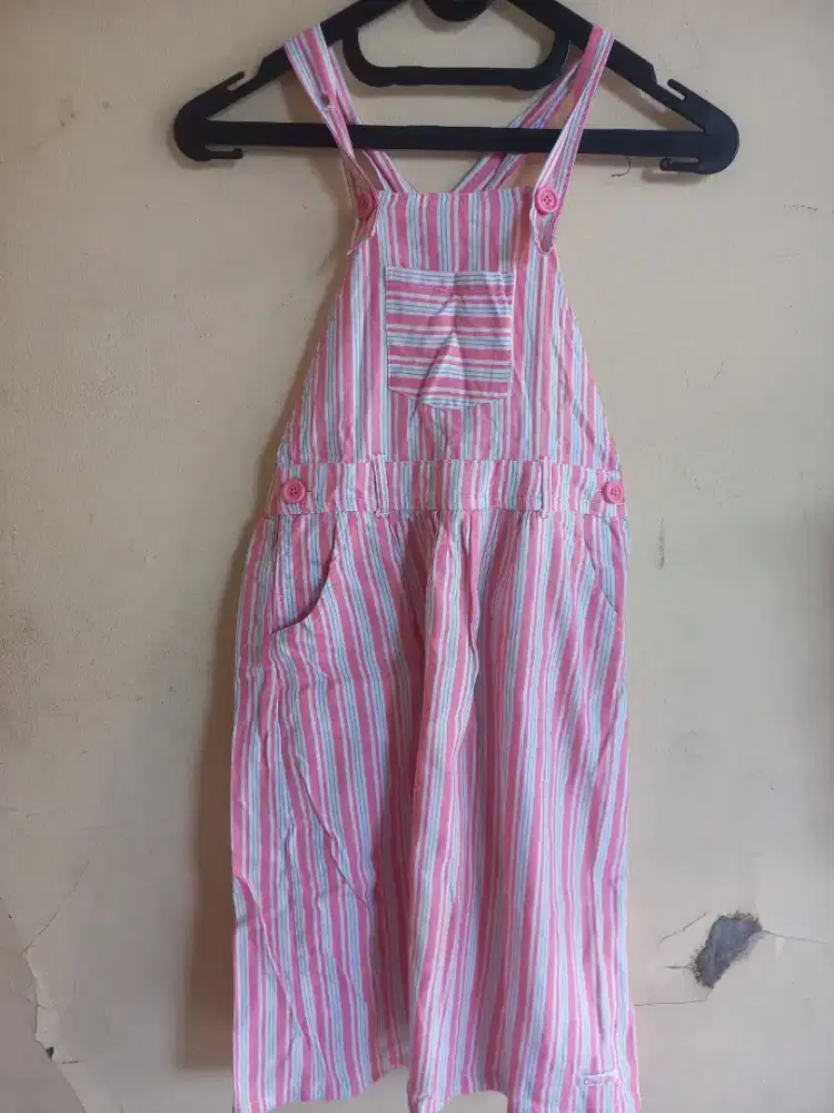 Dijual overall anak perempuan merk COOL KIDS usia 7 s/d 9 tahun