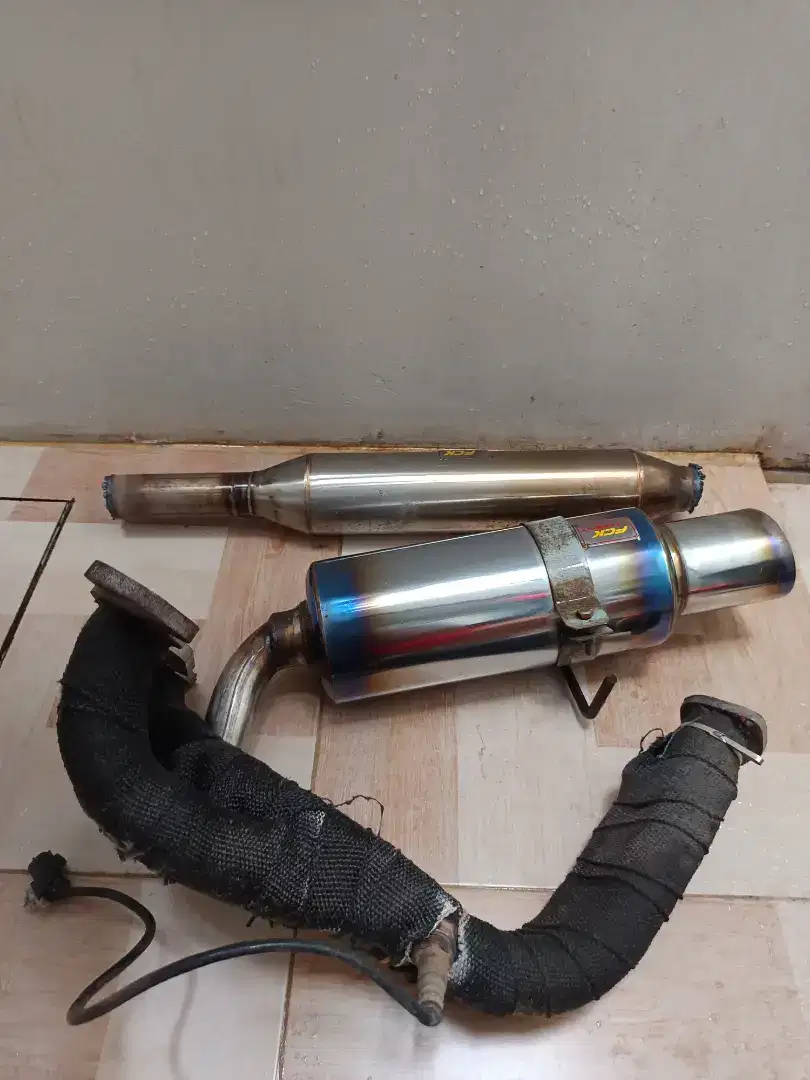 Fullset knalpot ex fck exhaust Ignis/ertiga/xl7