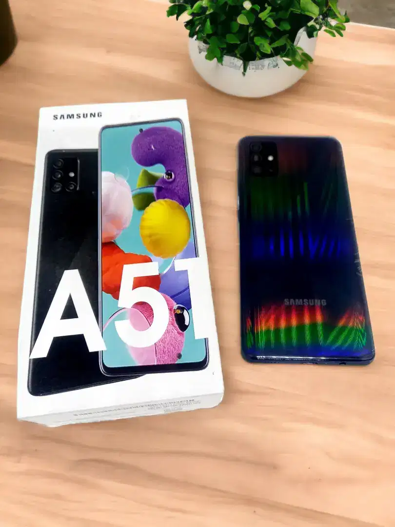 Samsung a51 128GB second Lengkap istimewa bisa tt ya kk