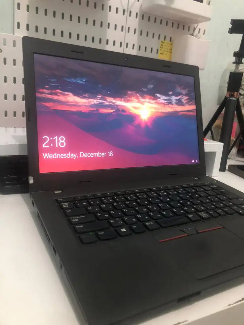 DIJUAL SECOND LAPTOP LENOVO THINKPAD L470 MEMORI 8 GB