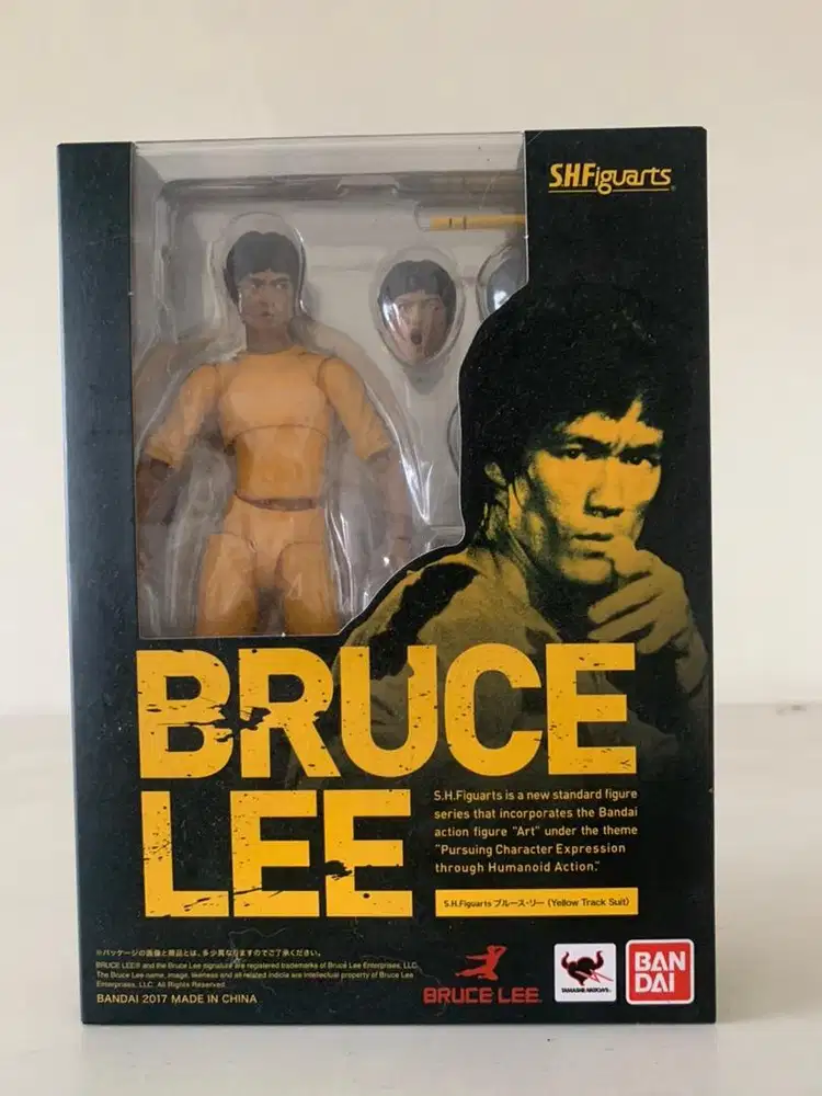 Bruce Lee Figure SHFiguarts Bandai