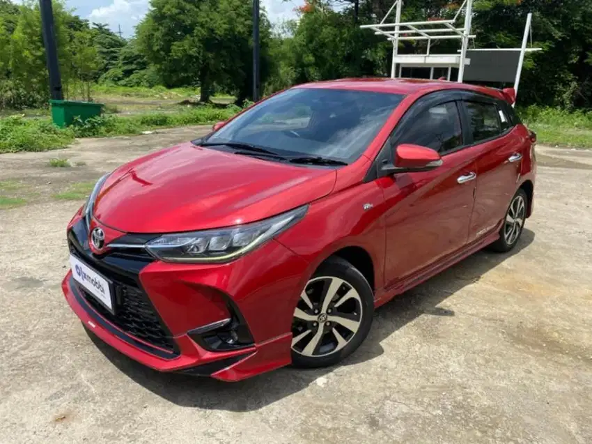 Pajak Panjang Toyota Yaris 1.5 TRD Sportivo Bensin-AT 2021 Merah WWV