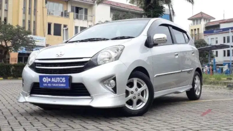 Toyota Agya 1.0 TRD Sportivo Bensin-MT 2015 Silver PRZ