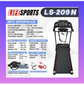 Tredmill treadmill treadmill elektrik promo bisa COD bergaransi