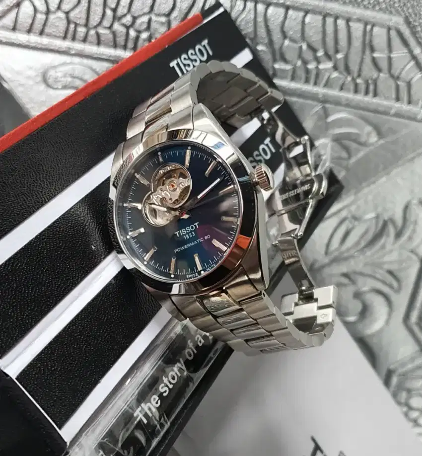 jam tangan tissot.100%original matic al solid stainless stell