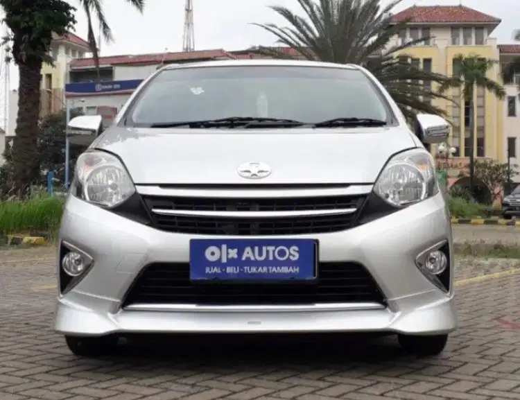 Toyota Agya 1.0 TRD Sportivo Bensin-MT 2015 Silver PRZ