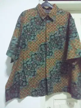 Kemeja batik lengan pendek