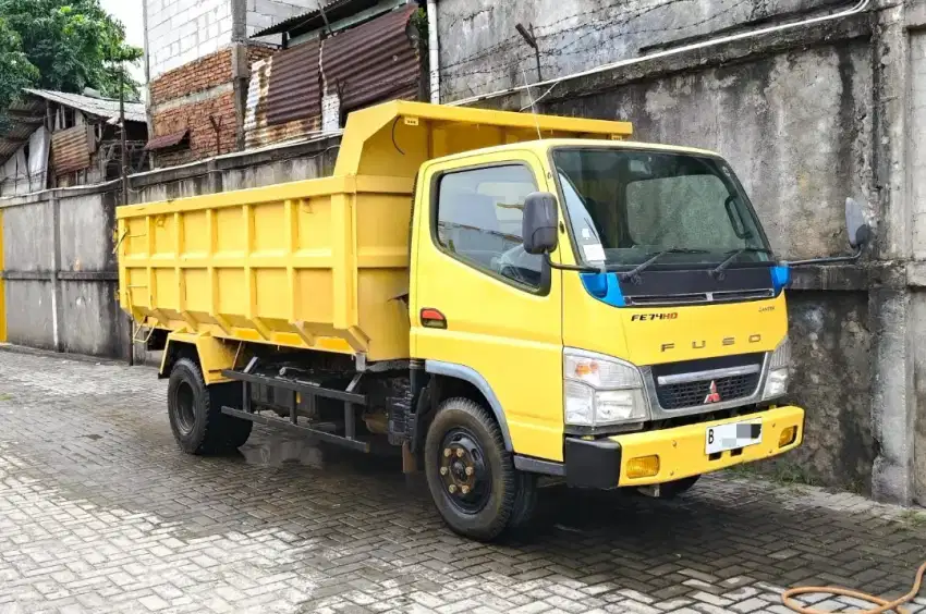 Murah+BanBARU CDD Mitsubishi Colt Diesel Canter FE74HDN DumpTruck 2023