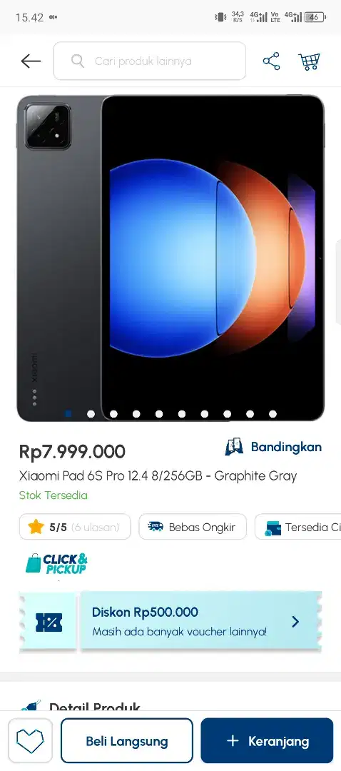 Xiaomi pad 6S Pro 12 8 256 graphite grey